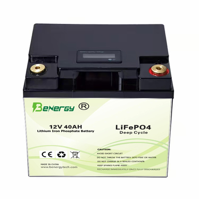 batteria solare di Ion Lifepo 4 del litio di 12V 40Ah per la E - iluminazione pubblica solare della barca