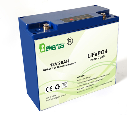 Il terminale del pacchetto M5 della batteria del fosfato del ferro del litio di Lifepo4 12V 20AH sostituisce la batteria al piombo