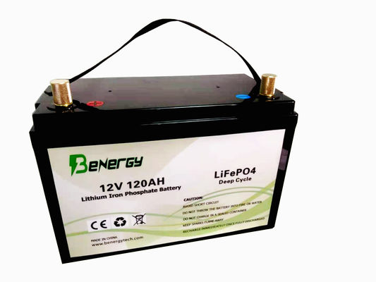 pacchetto 150A del fosfato del ferro del litio del pacchetto IP65 della batteria al litio di 120Ah 12V